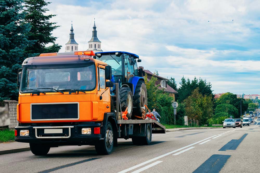 Tractor shipping