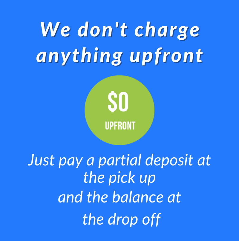 no payment upfront car shipping