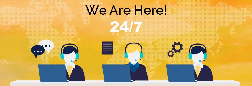 24/7 customer support