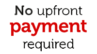 no payment upfront