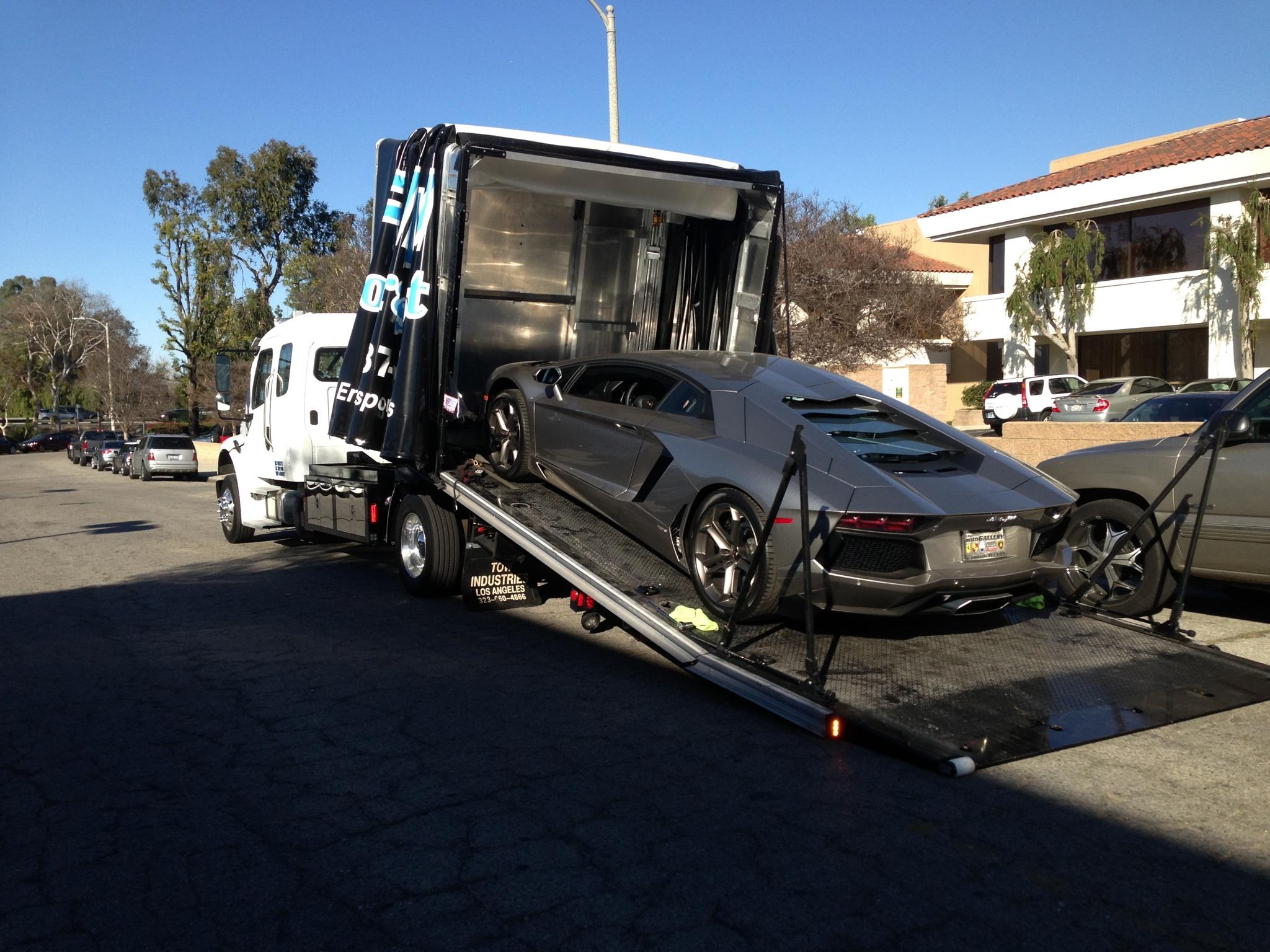 lond distance sport car towing