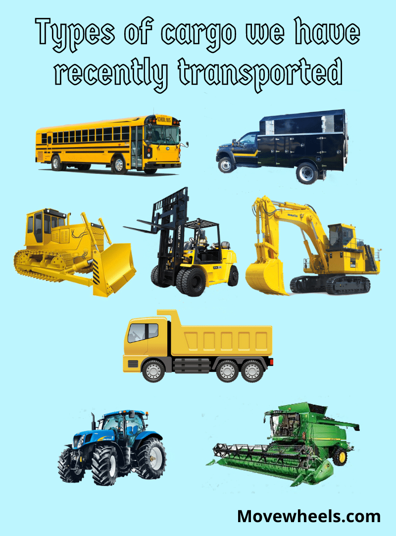 heavy vehicles we can ship