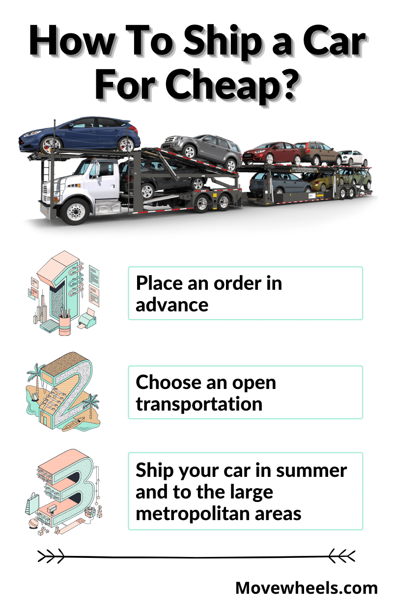 how to ship a car for cheap or cheapest way for shipping a car