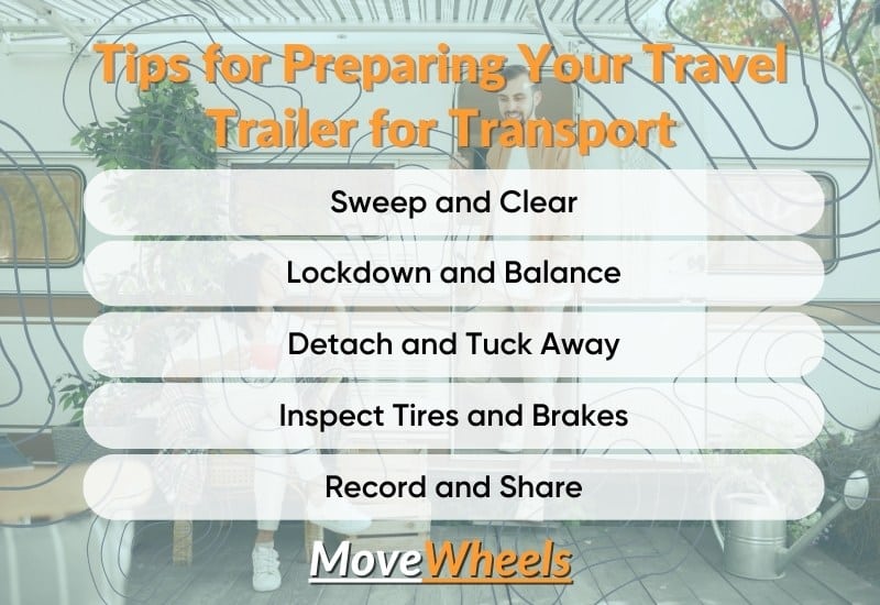 How to prepare your travel trailer for transportation