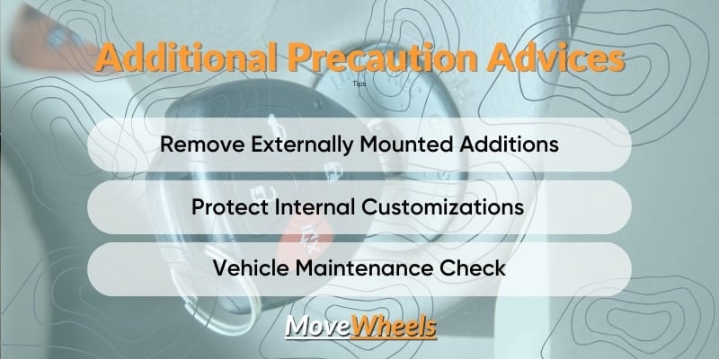 steps to ensure vehicle transportation safety