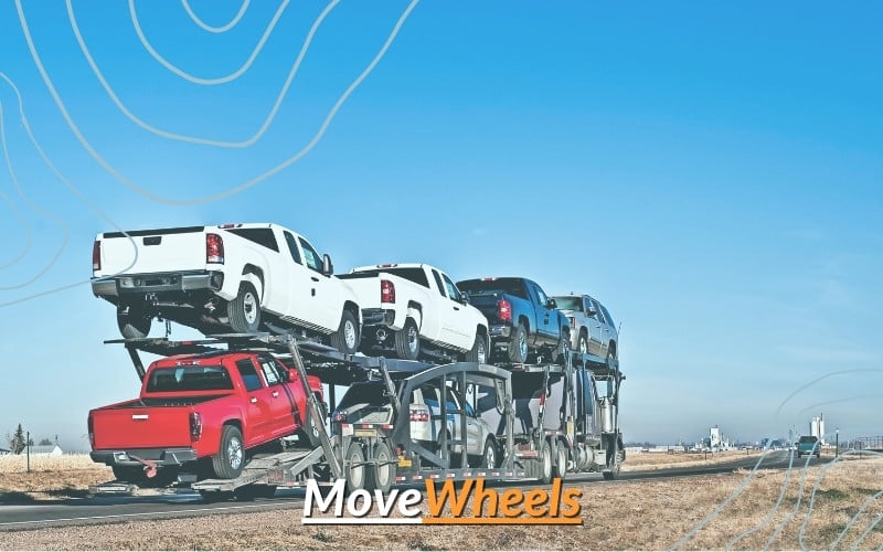 Open Vehicle Transport: How it Works and How Much It Costs in 2024 3 double-decker buses of the car-shipping